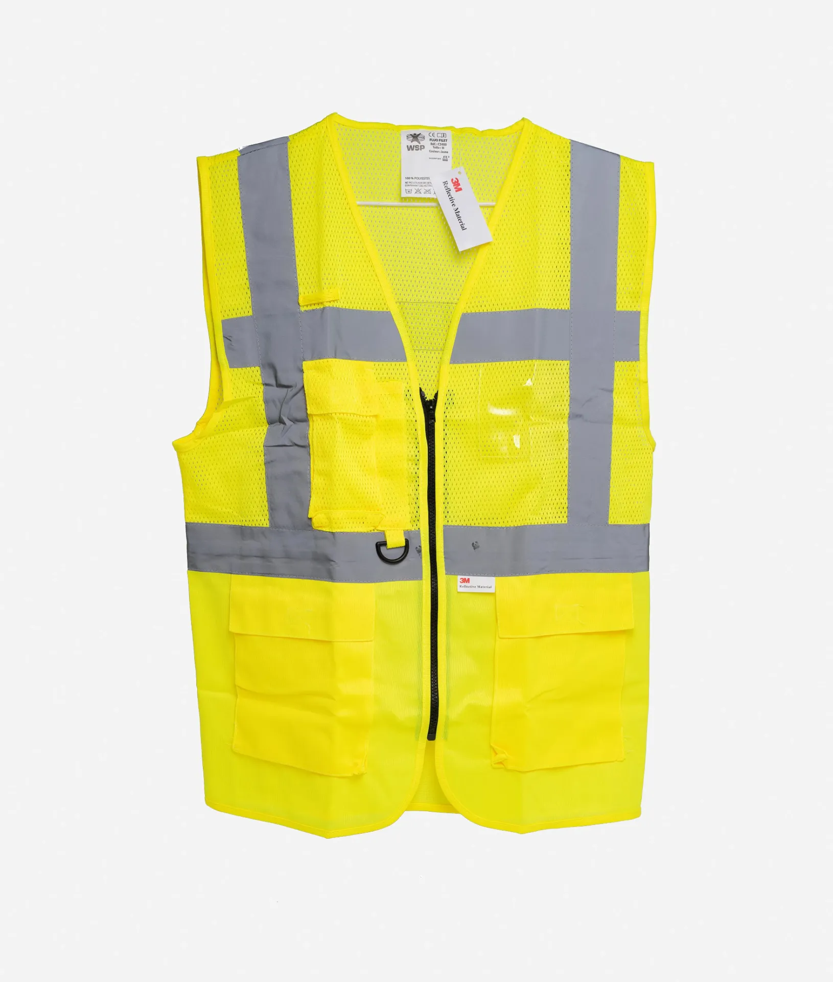 GILET FILET FLUO JAUNE 🟡 (M)